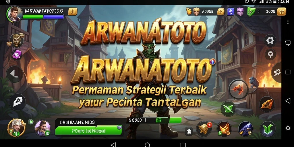 Screenshot ARWANATOTO menampilkan taktik serangan strategis yang mendebarkan.