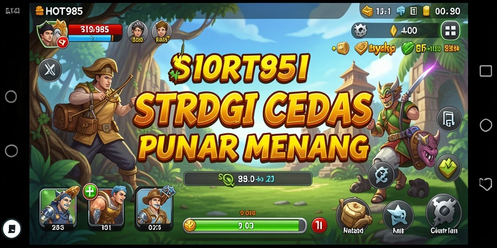Tampilan menarik dari gameplay strategi HOT985 yang mendebarkan.