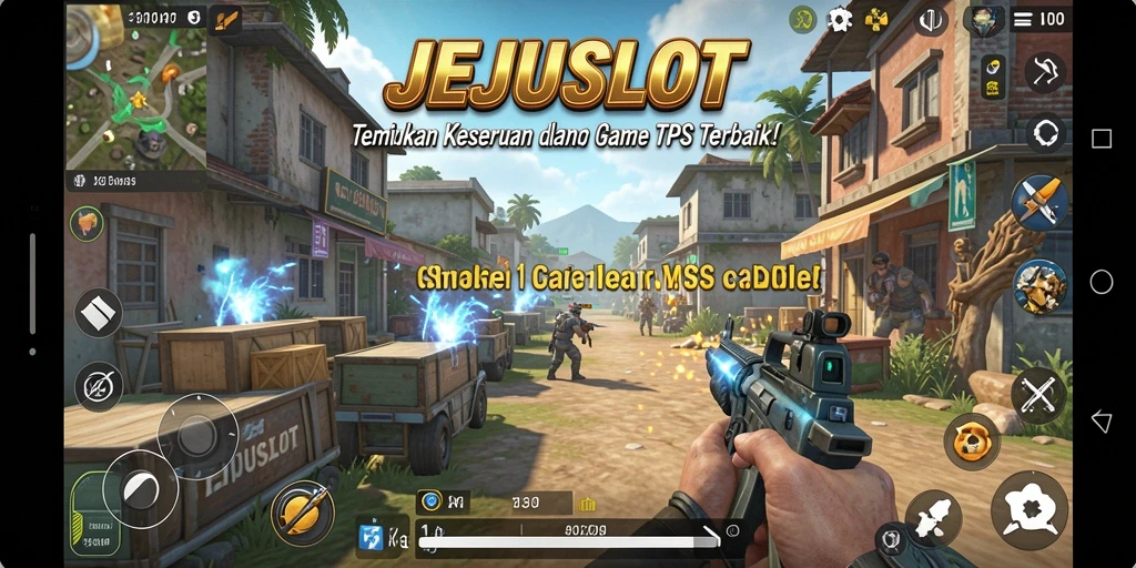 Screenshot menunjukkan aksi intens dalam pertempuran TPS.