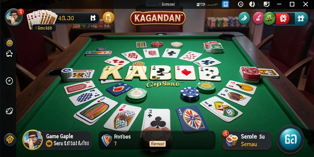 Tampilan gameplay KAGANDAN yang seru dan menantang.