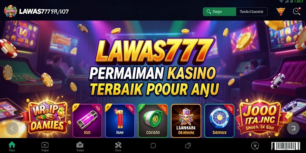 Screenshot LAWAS777 menampilkan gameplay kasino yang mengasyikkan.