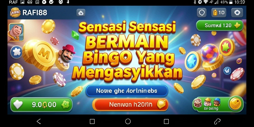 Tampilan gameplay menarik dari <strong>RAFI88</strong> yang menggoda untuk bermain Bingo.