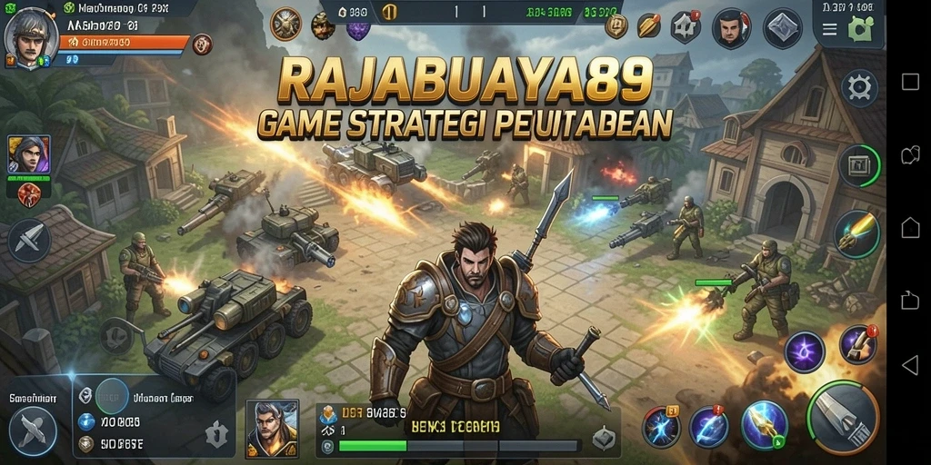 Tampilan gameplay RAJABUAYA89 yang menarik dan strategis.